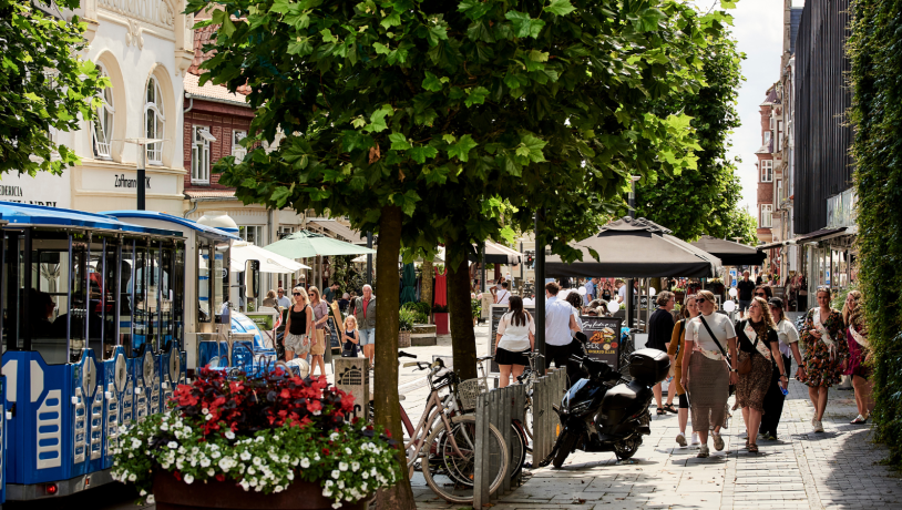 Fredericia bymidte og historiske gader